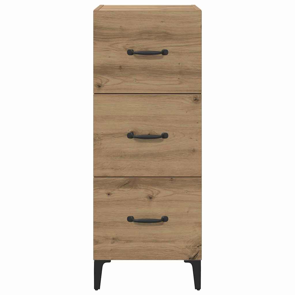 Kreveta Umjetnički hrast 34,5 x 34 x 90 cm Konstruirano drvo