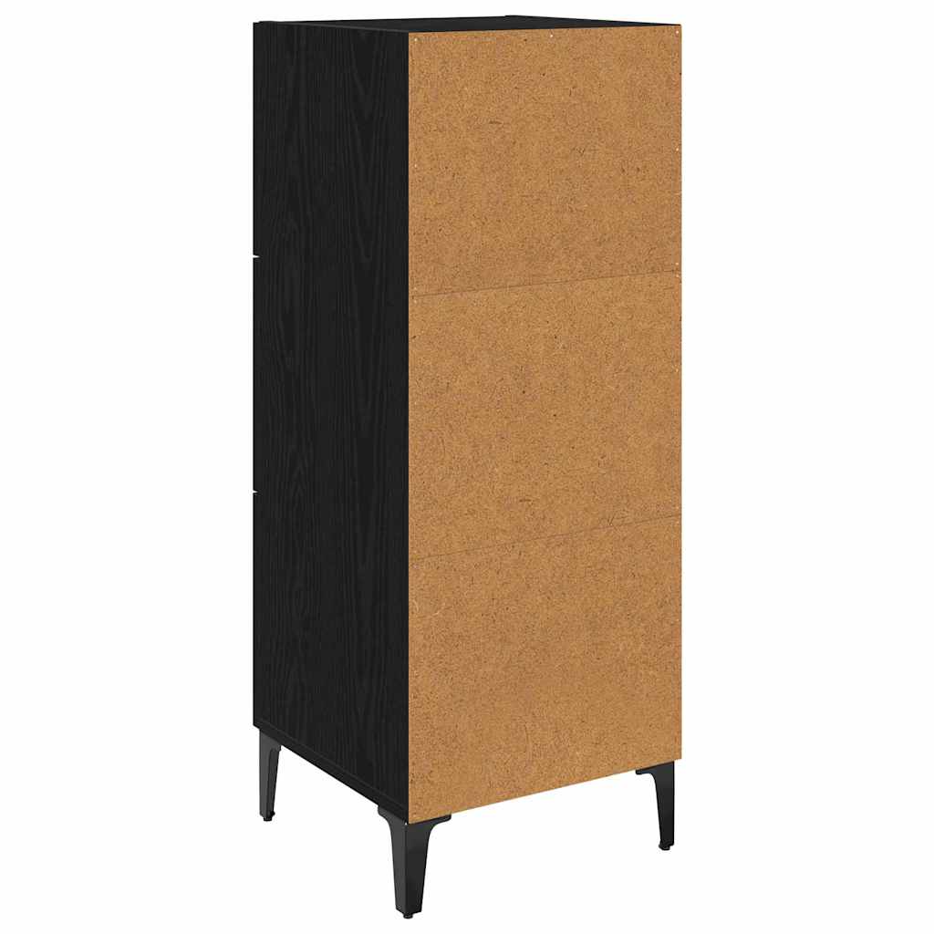 Kreveta Crni hrast 34,5 x 34 x 90 cm Konstruirano drvo