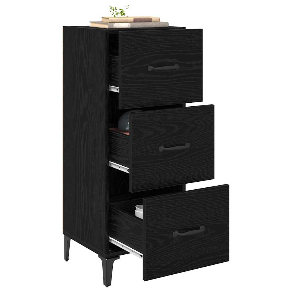 Kreveta Crni hrast 34,5 x 34 x 90 cm Konstruirano drvo
