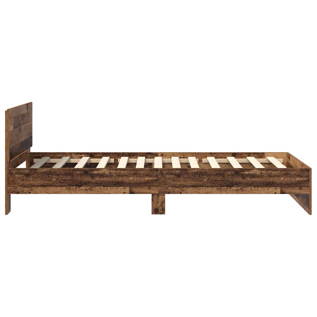 Krevetna konstrukcija Staro drvo 90 x 200 cm Konstruirano drvo