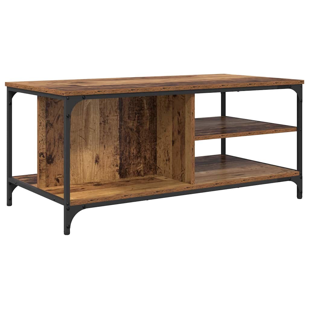 Kava Stol Staro drvo 100 x 50 x 45 cm Konstruirano drvo
