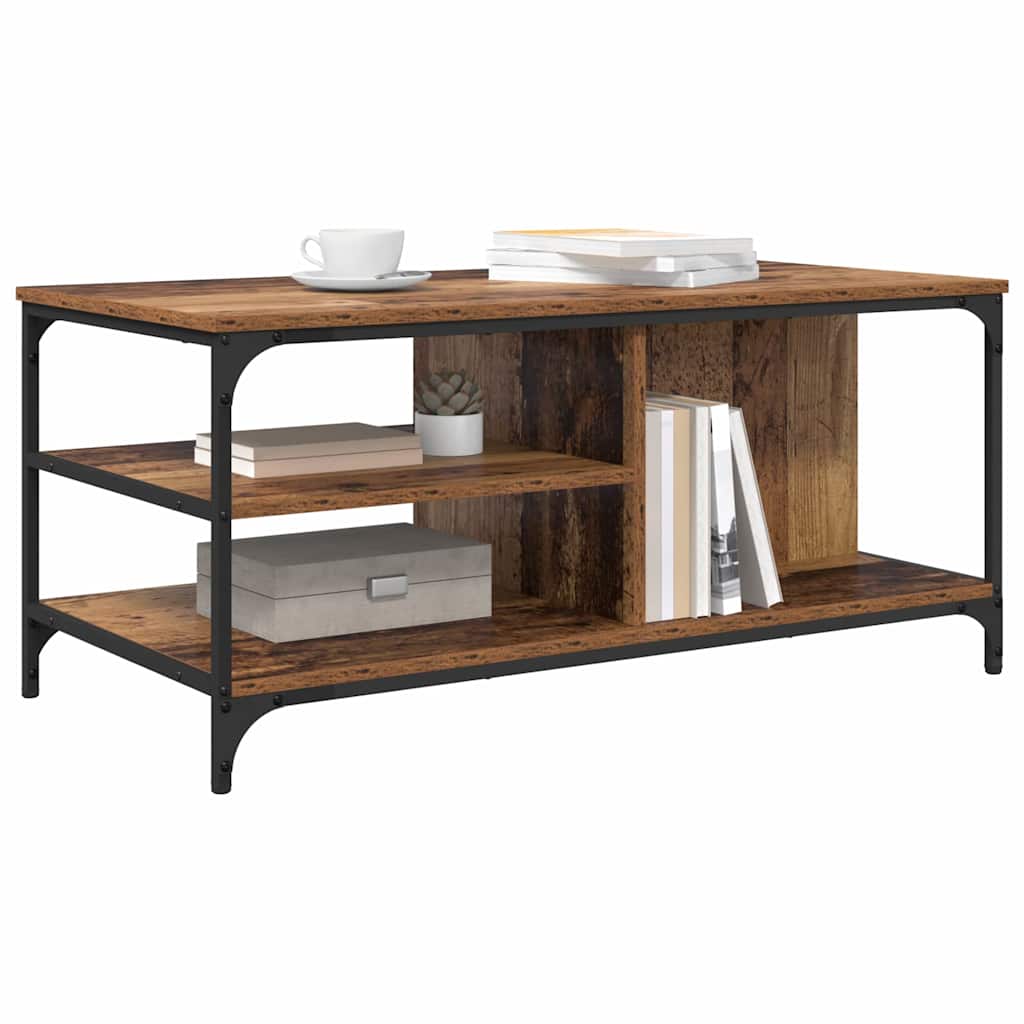Kava Stol Staro drvo 100 x 50 x 45 cm Konstruirano drvo