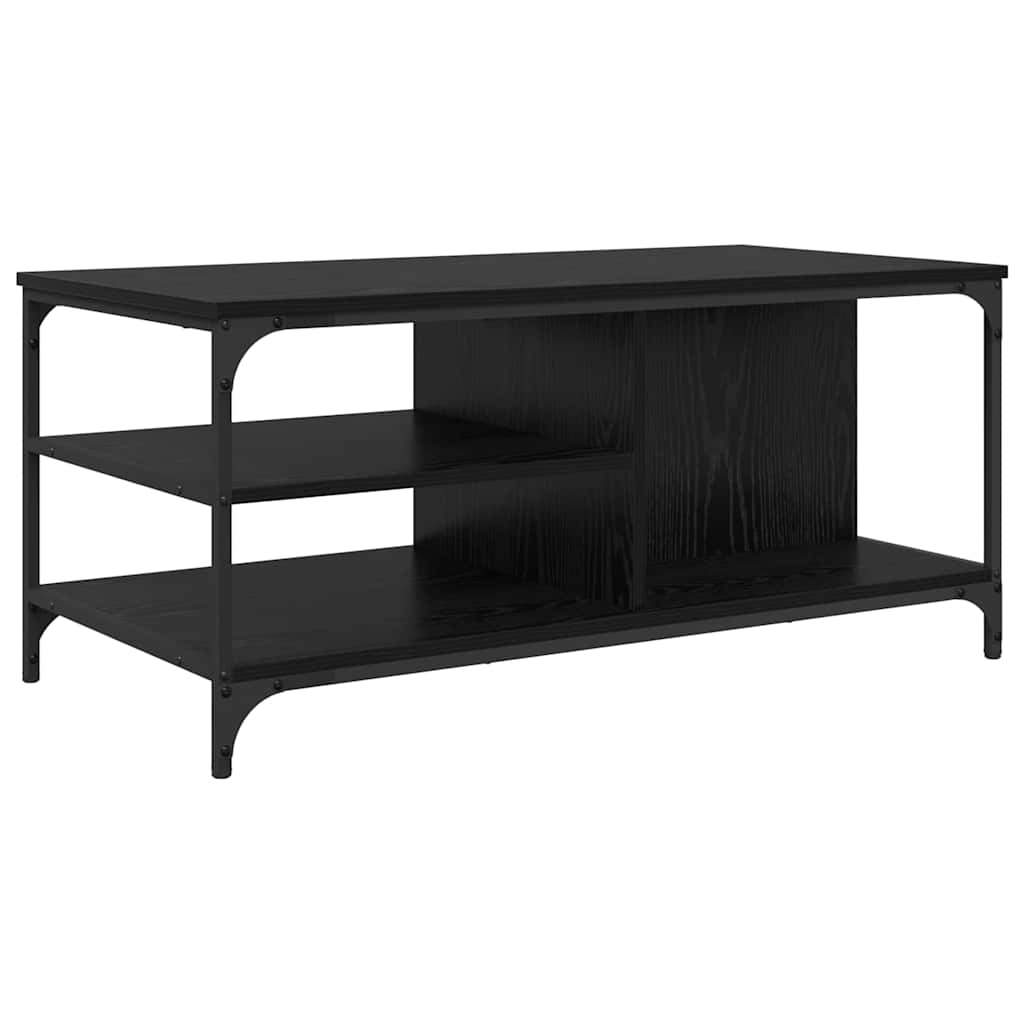 Kava Stol Crni hrast 100 x 50 x 45 cm Konstruirano drvo