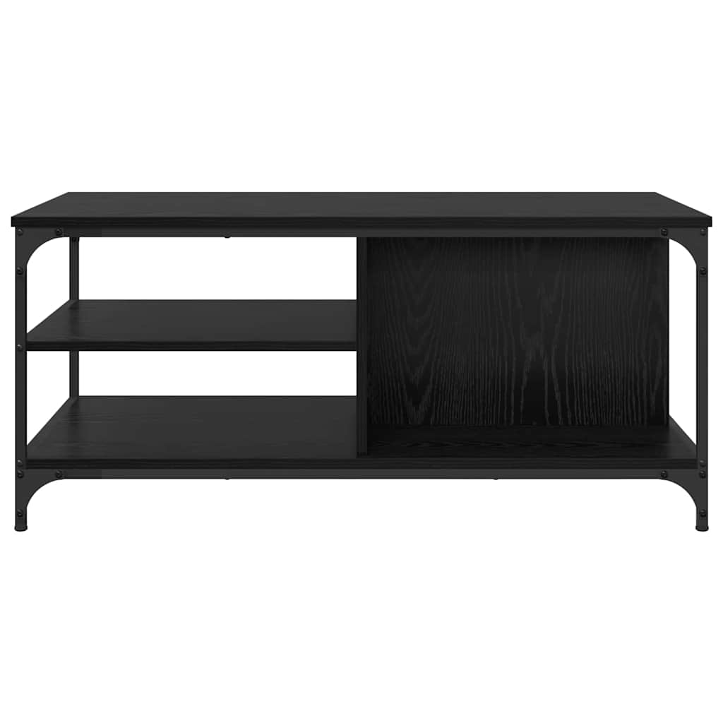 Kava Stol Crni hrast 100 x 50 x 45 cm Konstruirano drvo