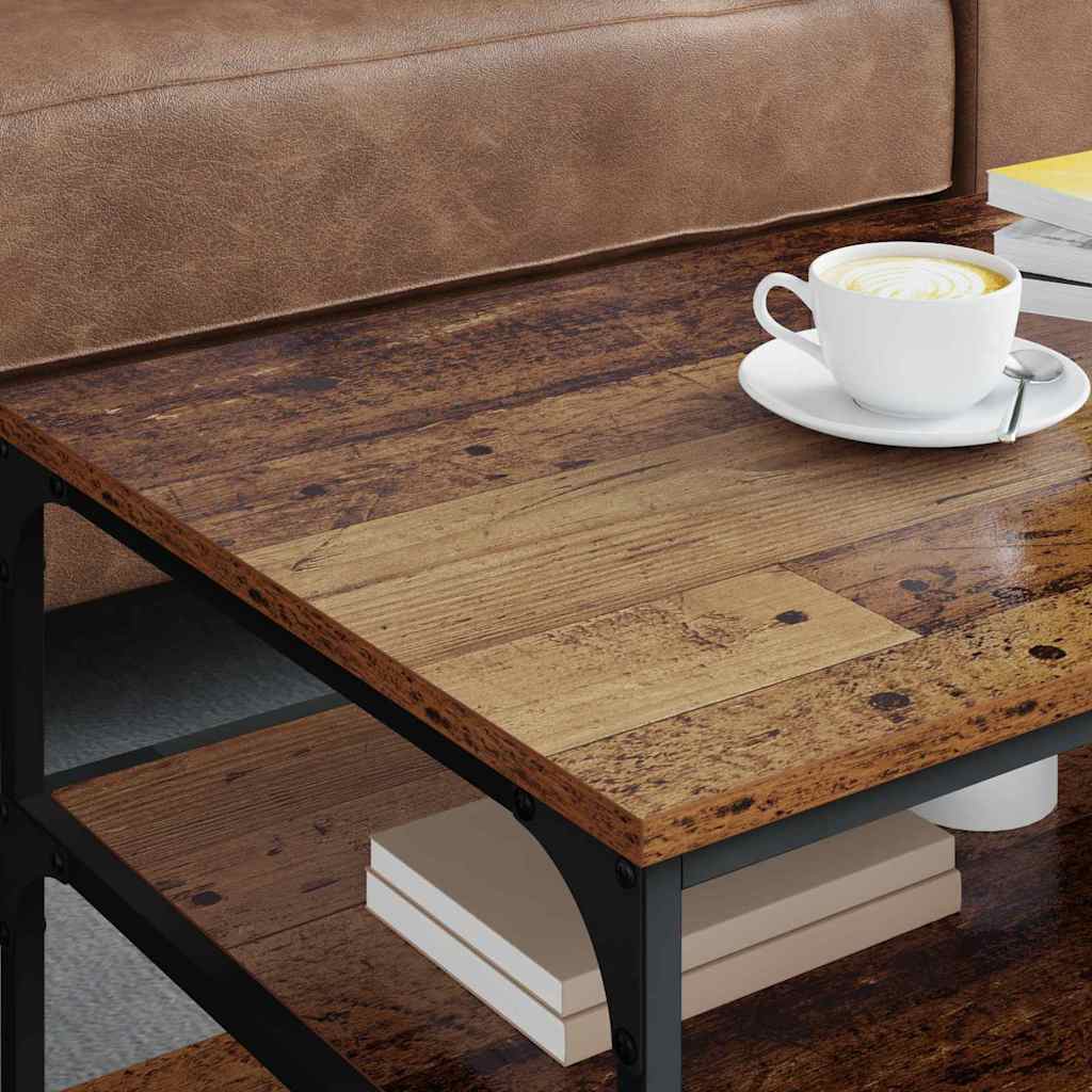 Kava Stol Staro drvo 90 x 49 x 40 cm Konstruirano drvo