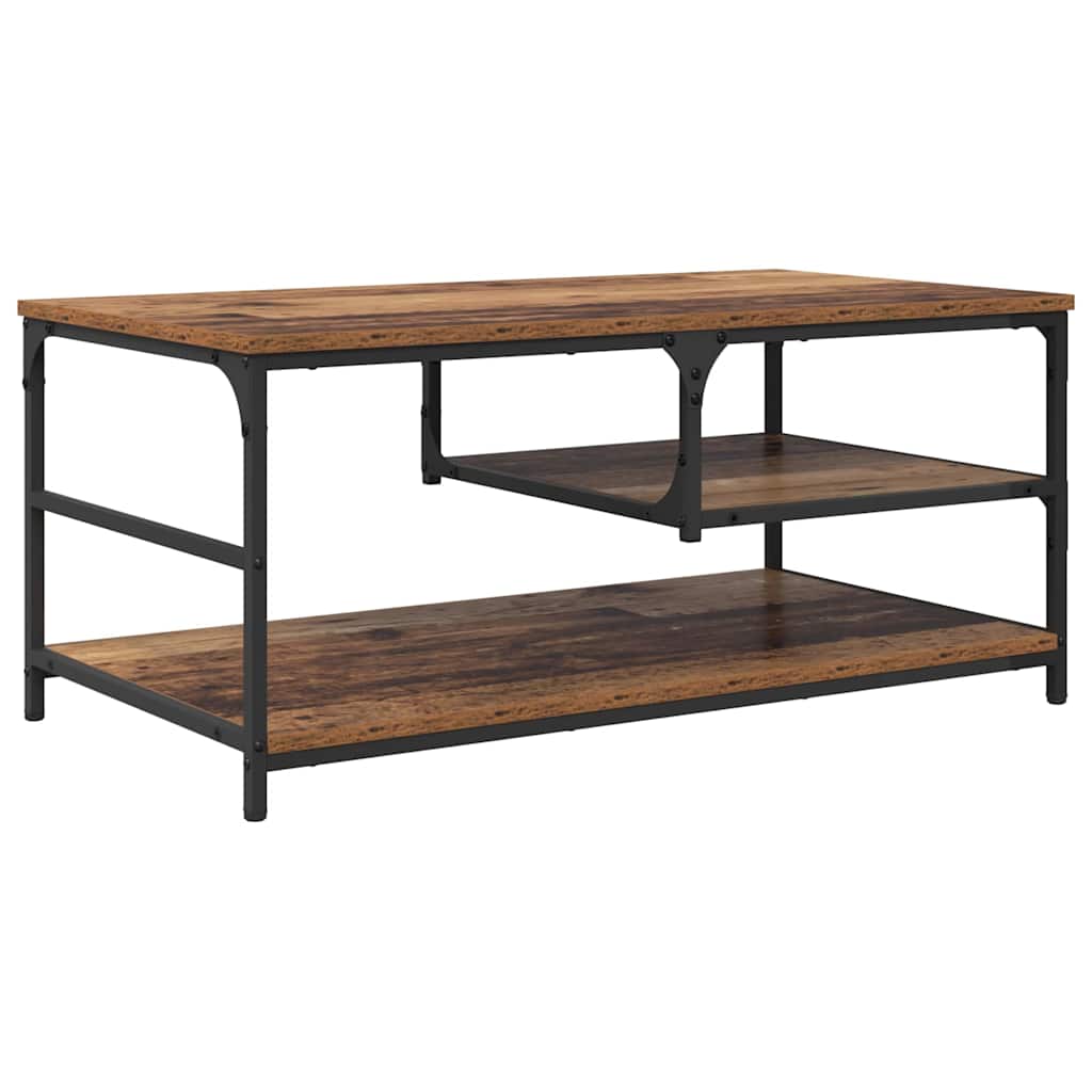 Kava Stol Staro drvo 90 x 49 x 40 cm Konstruirano drvo