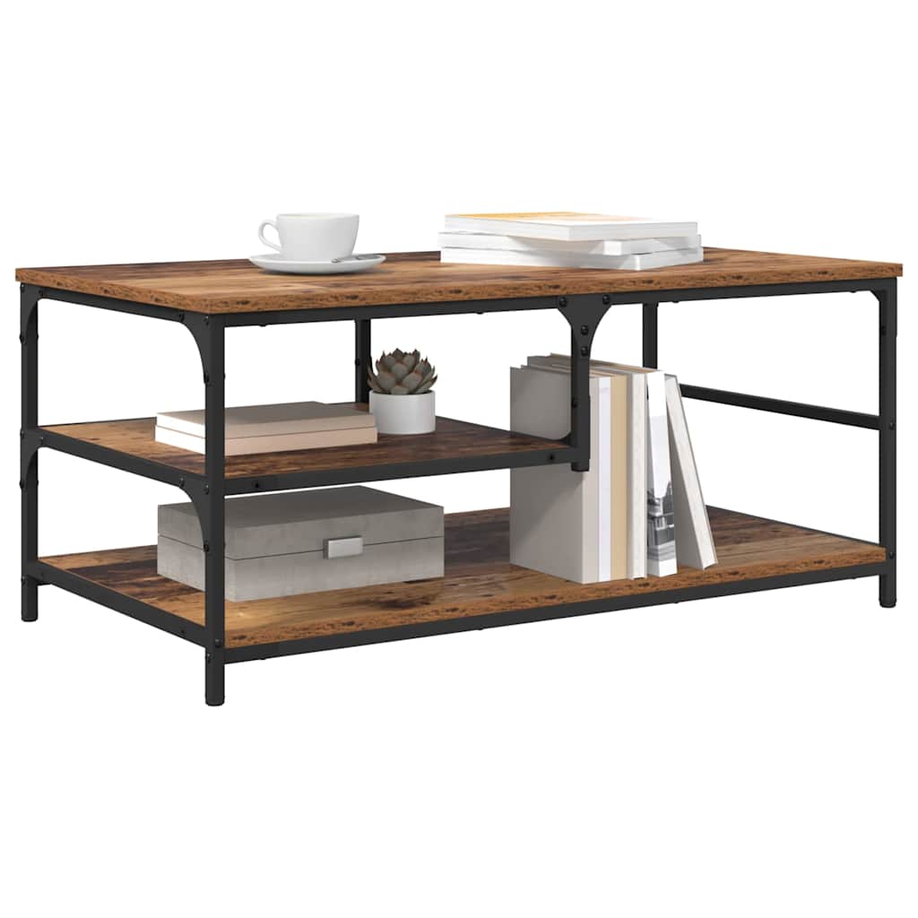 Kava Stol Staro drvo 90 x 49 x 40 cm Konstruirano drvo