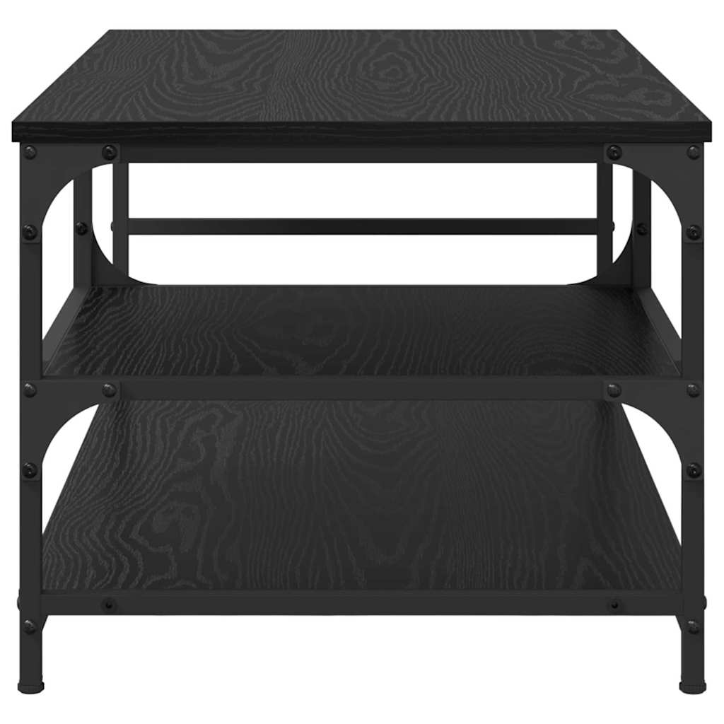 Kava Stol Crni hrast 90 x 49 x 40 cm Konstruirano drvo