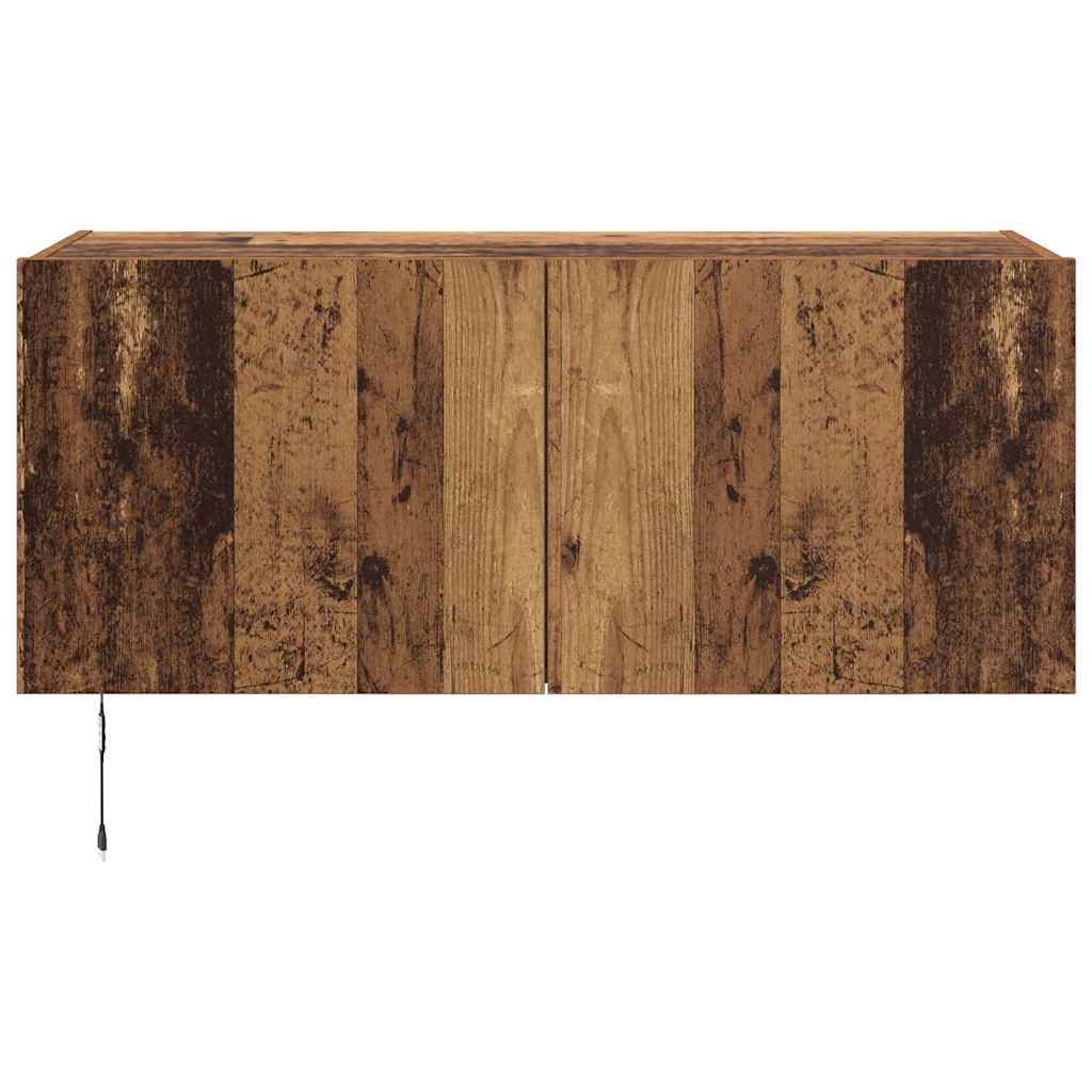 TV zidni ormar Staro drvo 100 x 35 x 41 cm Konstruirano drvo
