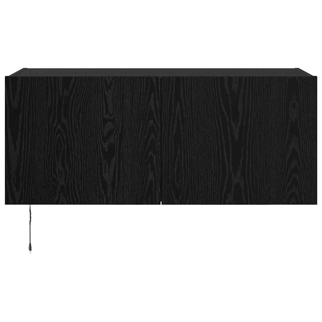 TV zidni ormar Crni hrast 100 x 35 x 41 cm Konstruirano drvo