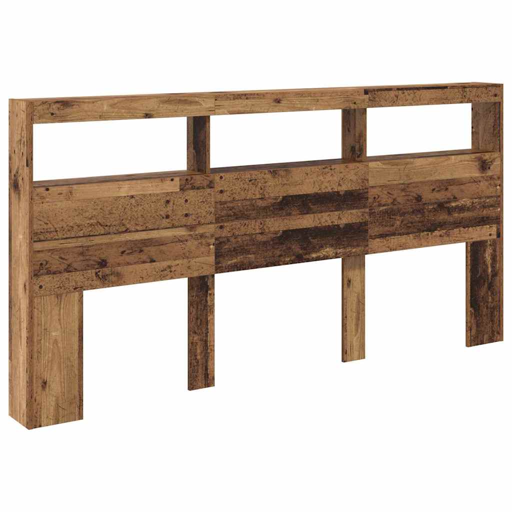 Uzglavlje Staro drvo 200 x 17 x 102 cm Konstruirano drvo