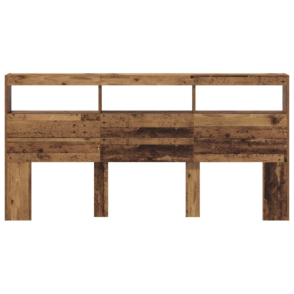 Uzglavlje Staro drvo 200 x 17 x 102 cm Konstruirano drvo