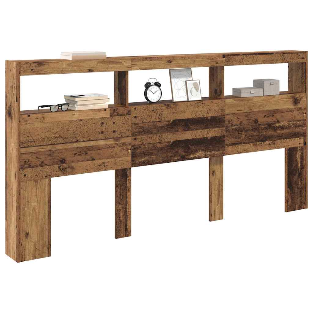 Uzglavlje Staro drvo 200 x 17 x 102 cm Konstruirano drvo