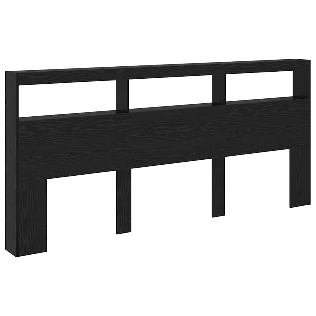 Uzglavlje Crni hrast 220 x 17 x 102 cm Konstruirano drvo