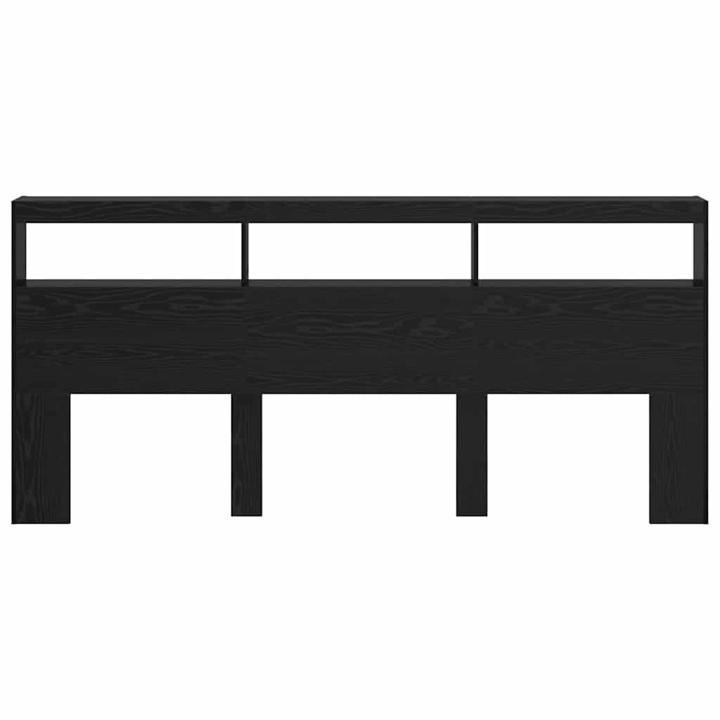 Uzglavlje Crni hrast 220 x 17 x 102 cm Konstruirano drvo