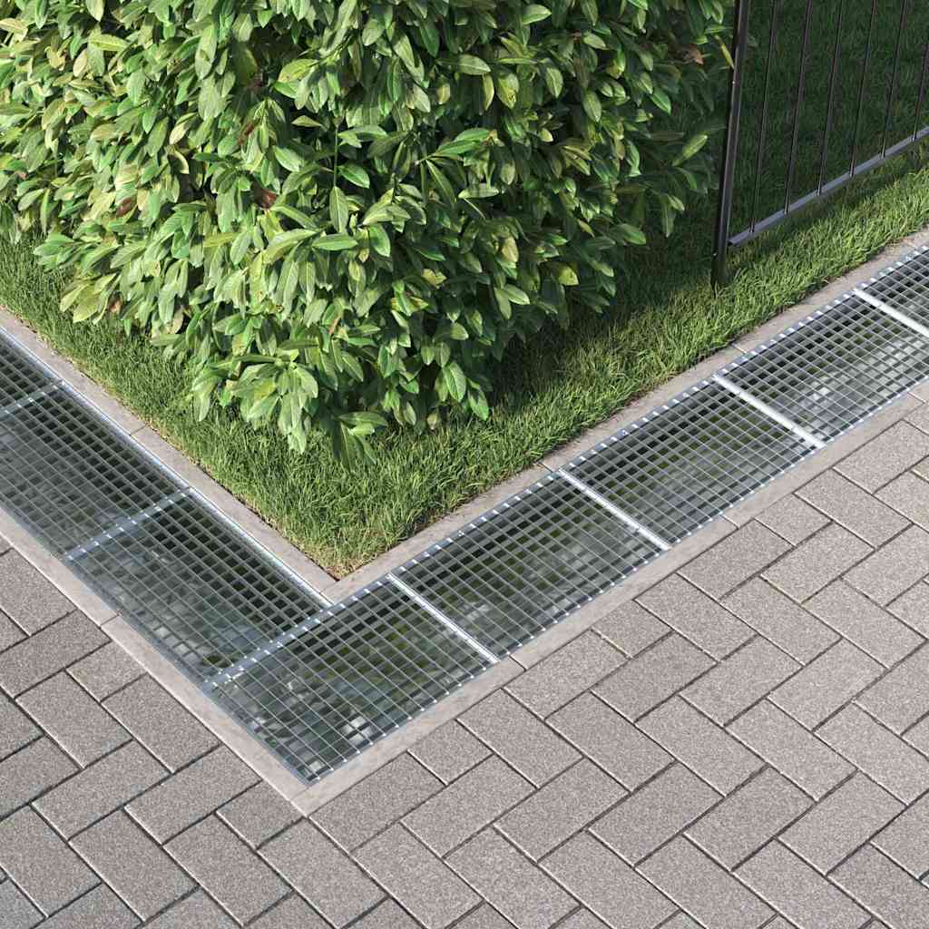 Rešetka Srebrno 50 x 35 x 2 cm Vruće pocinčani čelik