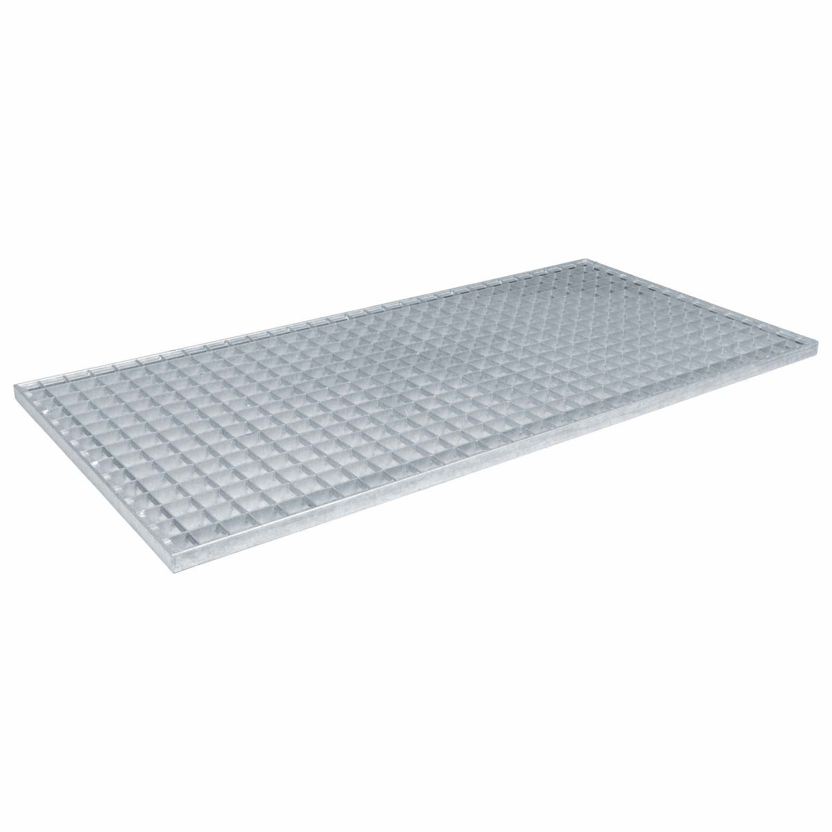 Rešetka Srebrna 100 x 50 x 2 cm Vruće pocinčani čelik