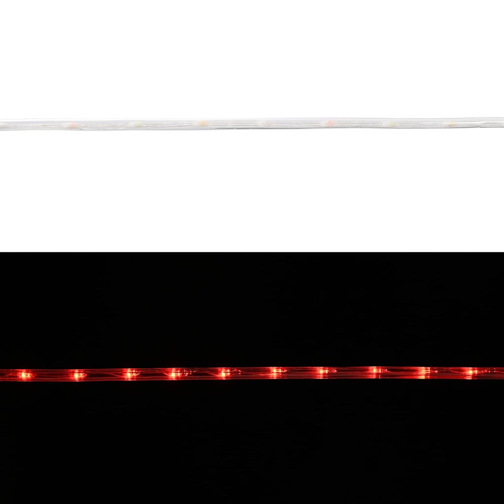 Svjetlosna uže s 1200 LED svjetlima Crvena 50 m PVC