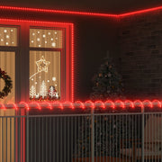 Svjetlosna uže s 1200 LED svjetlima Crvena 50 m PVC