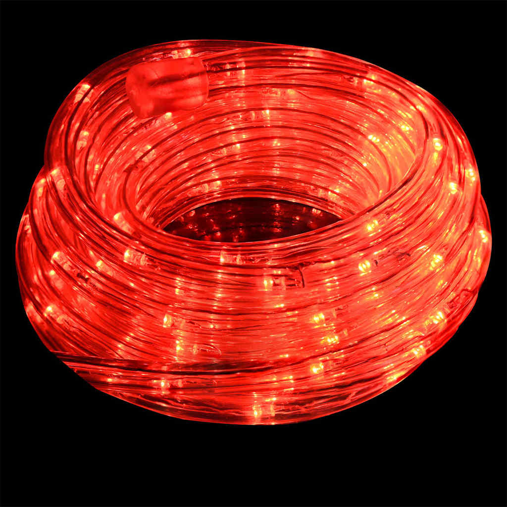 Svjetlosna uže s 1200 LED svjetlima Crvena 50 m PVC