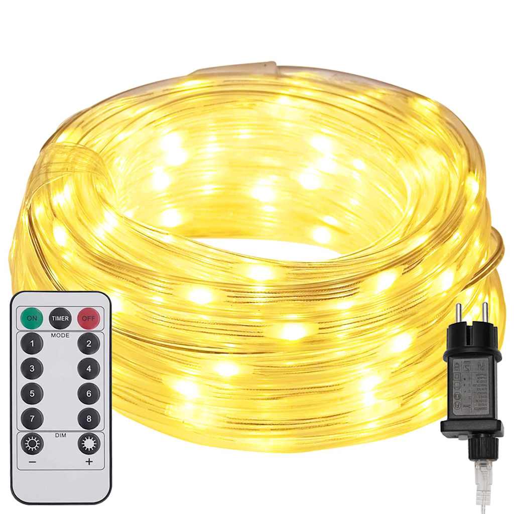 Svjetlosna uže s 480 LED svjetlima Topla bijela 20 m PVC