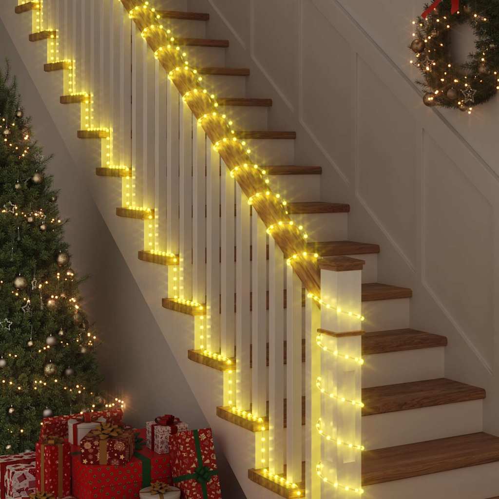 Svjetlosna uže s 1200 LED svjetlima Topla bijela 50 m PVC