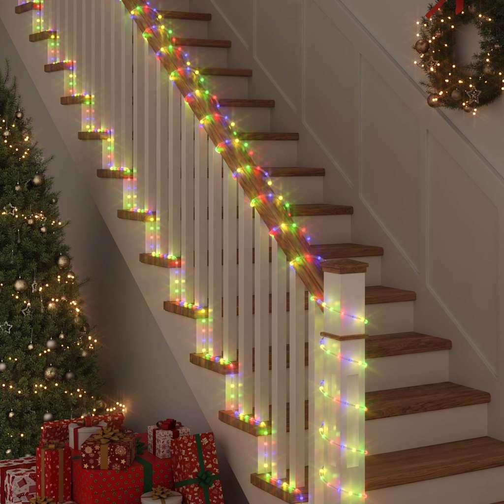 Svjetlosna uže s 120 LED svjetlima Šareni 5 m PVC