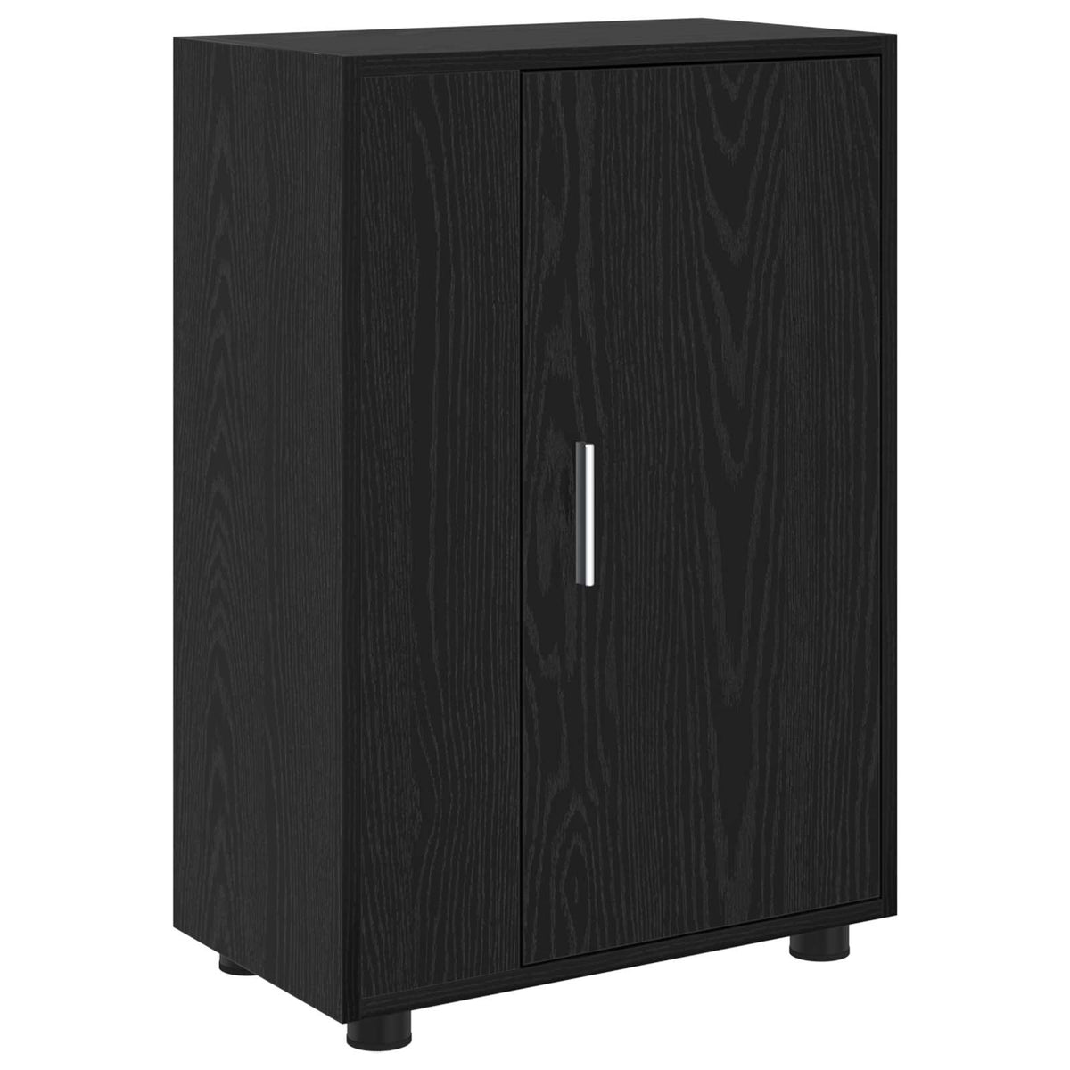 Set TV komoda Crni hrast Konstruirano drvo