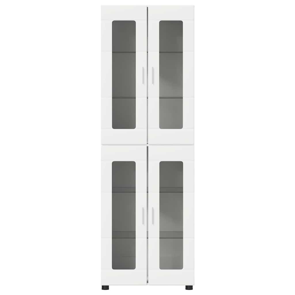 Highboard FLORIN Bijelo 60 x 35 x 182 cm Konstruirano drvo