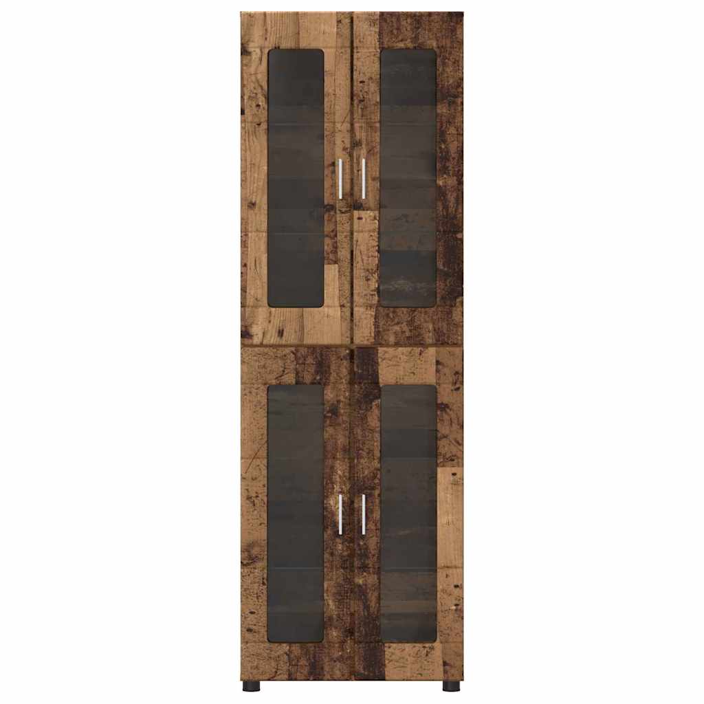 Highboard FLORIN Staro drvo 60 x 35 x 182 cm Konstruirano drvo