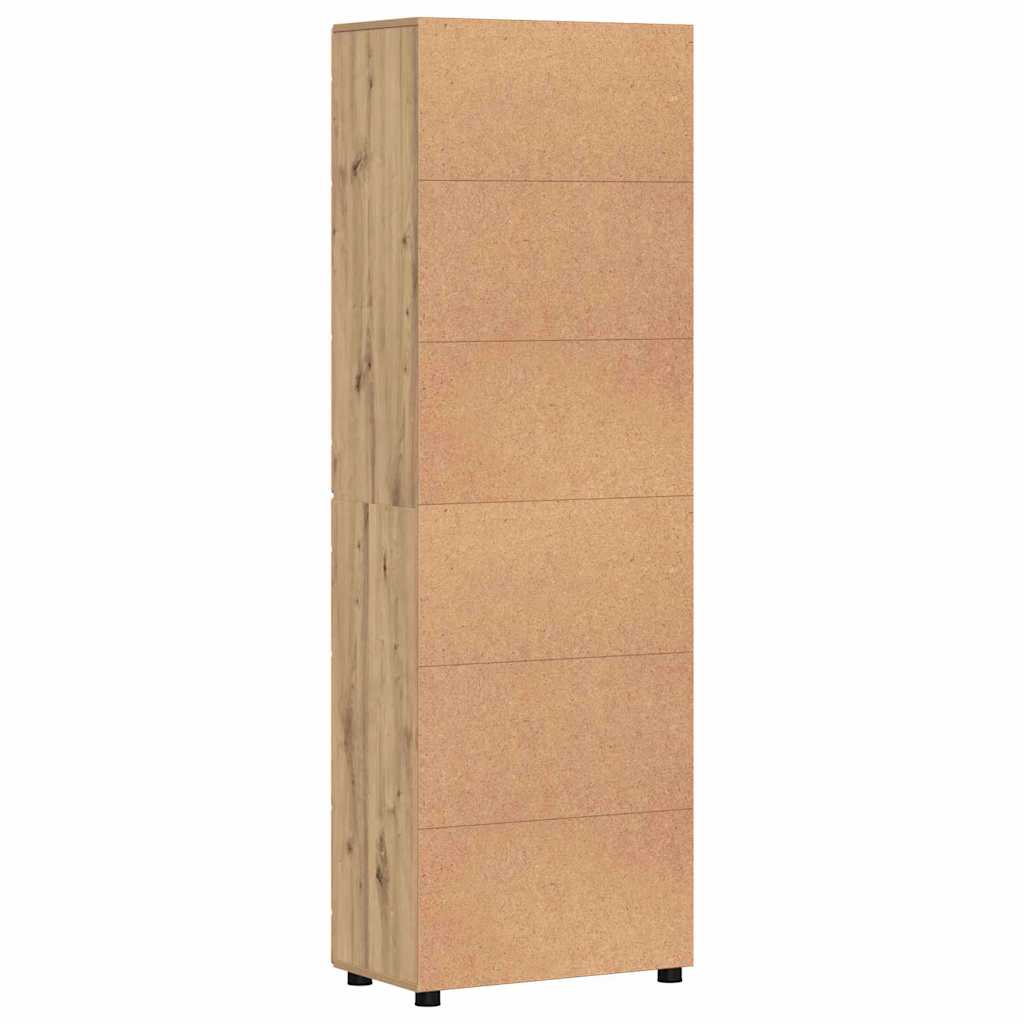 Highboard FLORIN 60 x 35 x 182 cm Umjetnički hrast