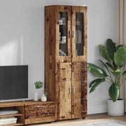 Highboard FLORIN Staro drvo 60 x 35 x 182 cm Konstruirano drvo