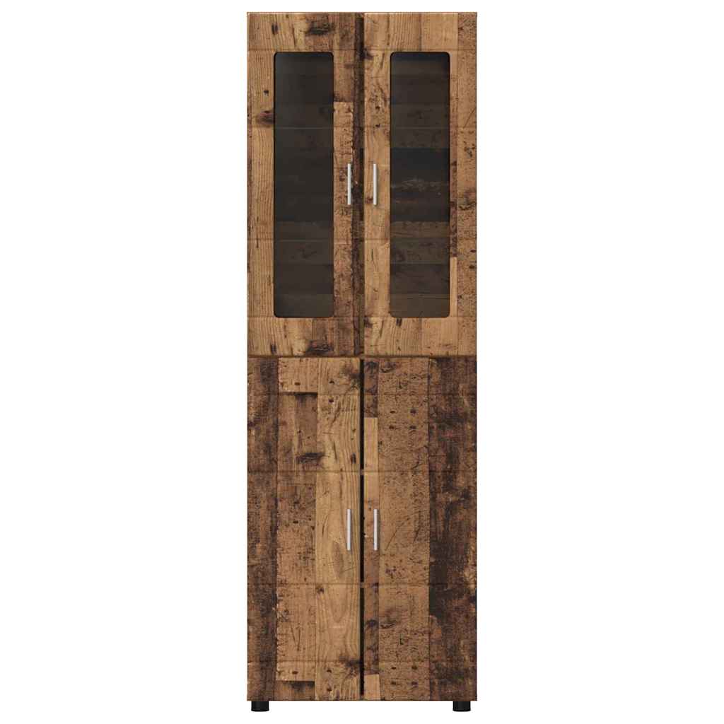 Highboard FLORIN Staro drvo 60 x 35 x 182 cm Konstruirano drvo