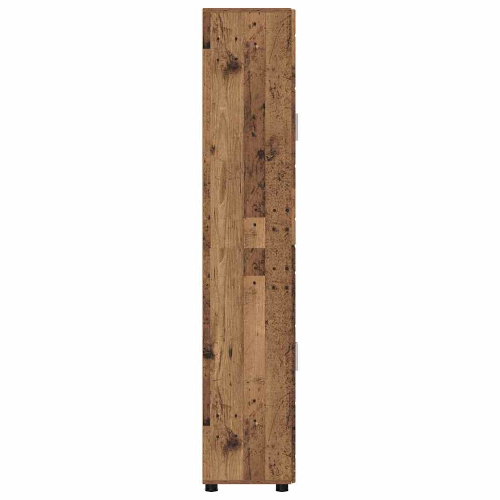 Highboard FLORIN Staro drvo 60 x 35 x 182 cm Konstruirano drvo