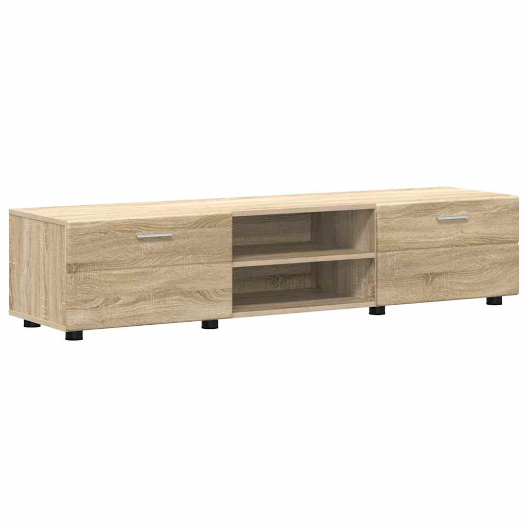 Set TV komoda FLORIN 3 pcs Sonoma hrast Konstruirano drvo