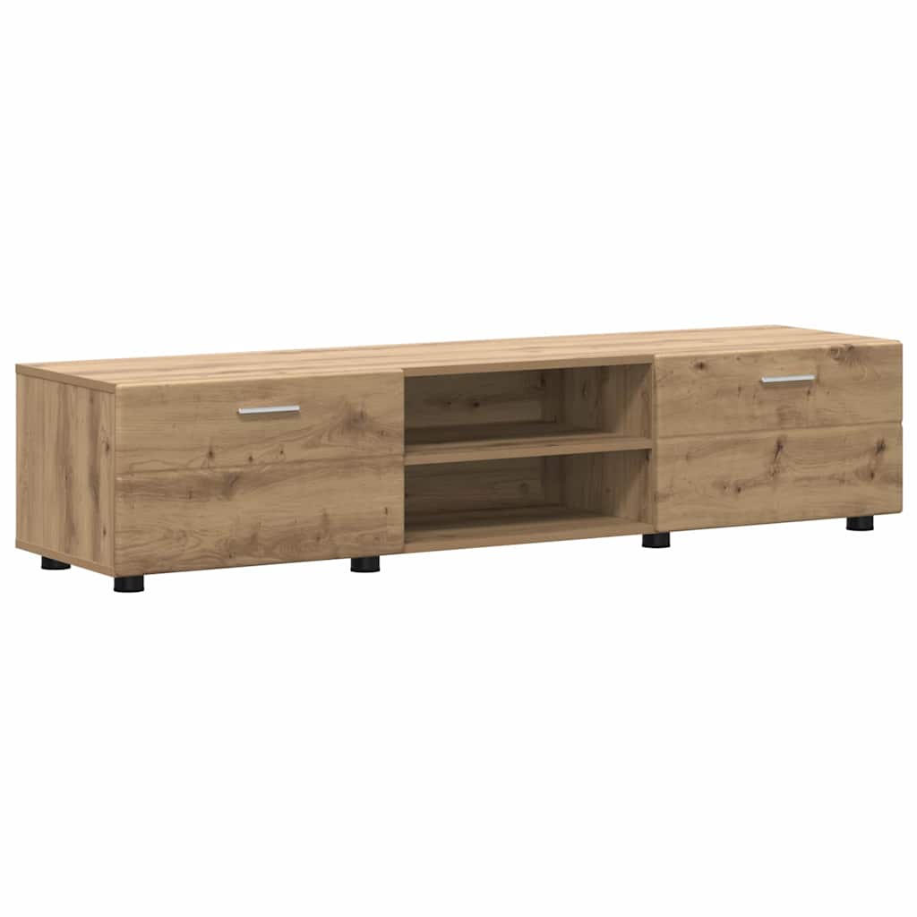 Set TV komoda FLORIN 3 pcs Umjetnički hrast Konstruirano drvo