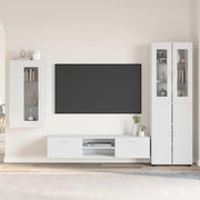 Set TV komoda FLORIN 3 kom. Bijelo Konstruirano drvo