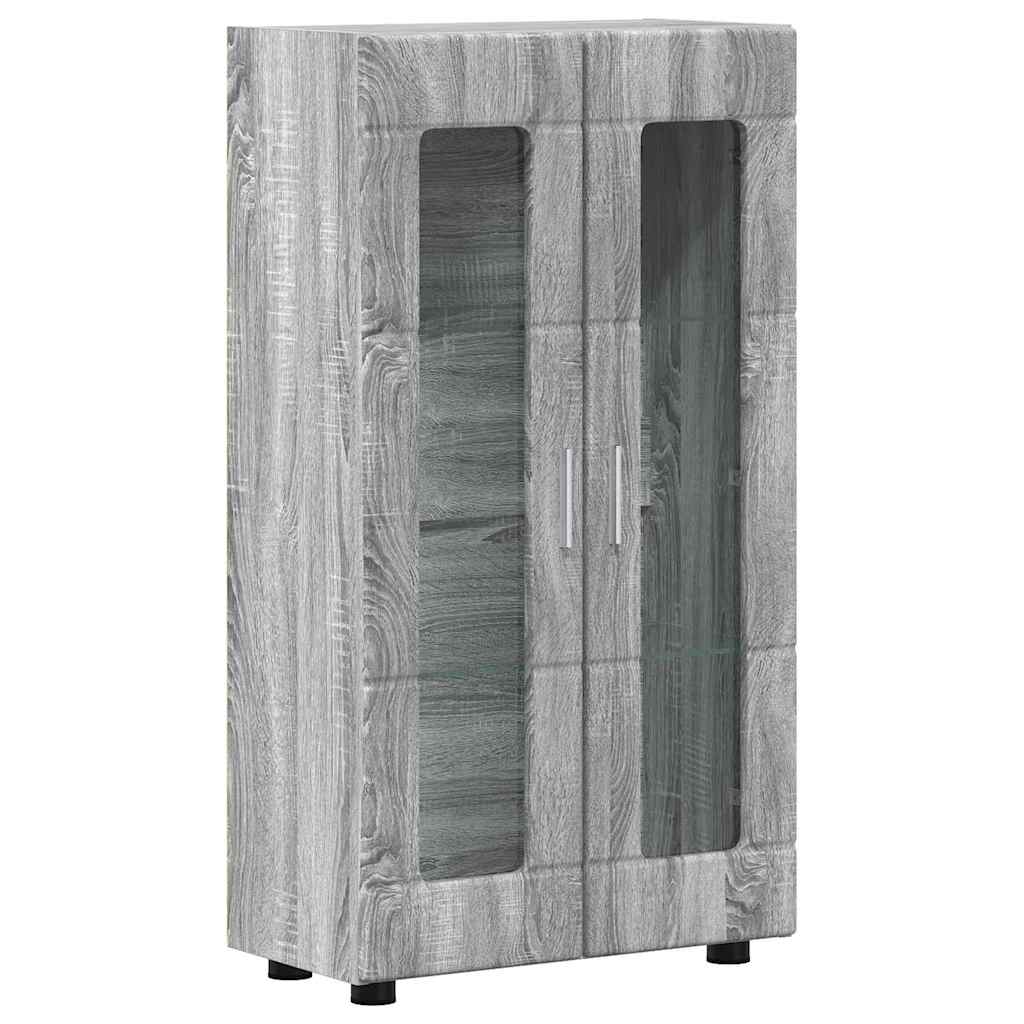 Set TV komoda FLORIN 3 pcs Siva Sonoma Konstruirano drvo