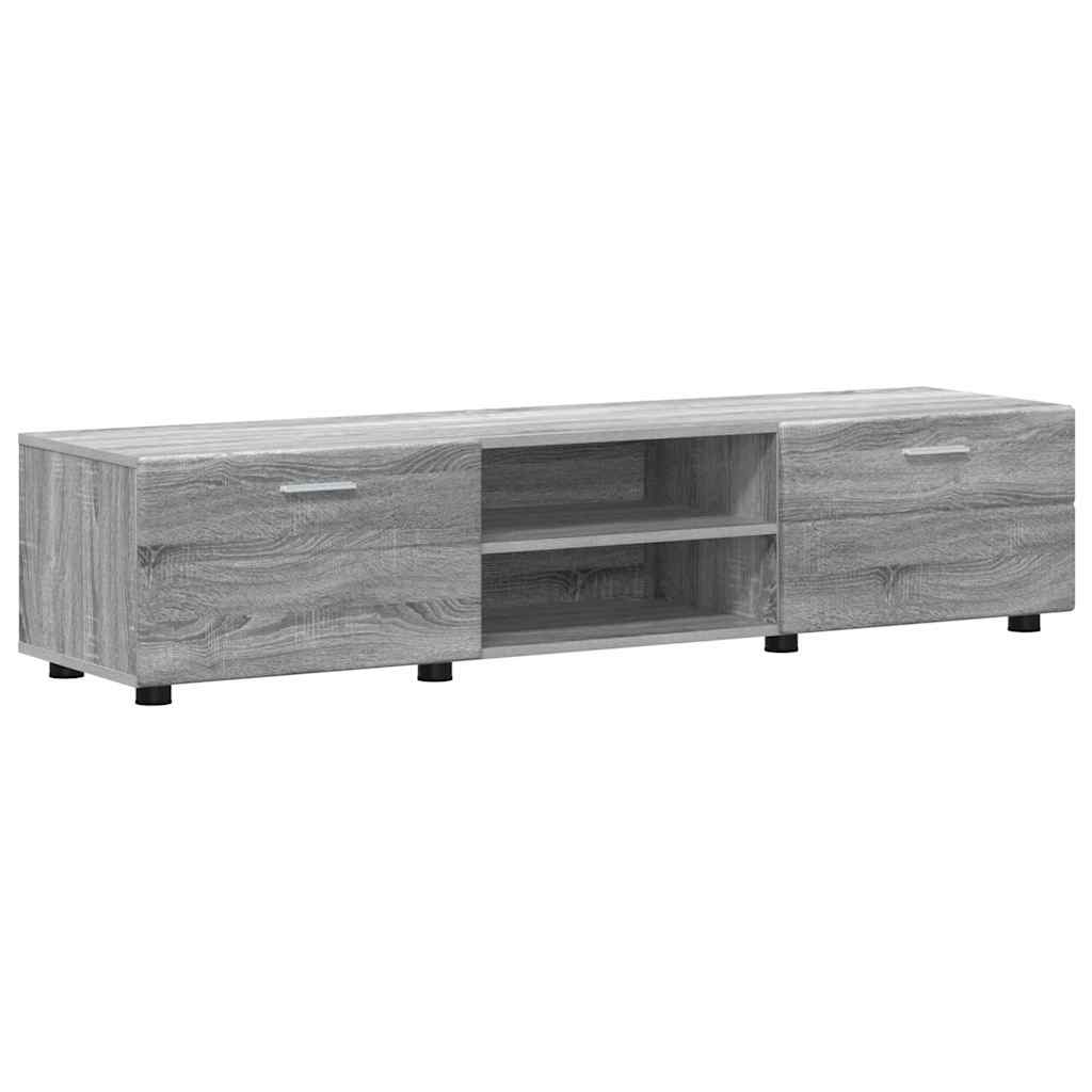 Set TV komoda FLORIN 3 pcs Siva Sonoma Konstruirano drvo