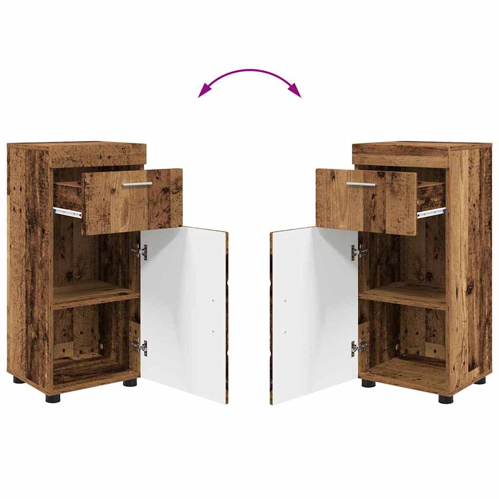Set namještaja za kupaonicu TULUM 3 pcs Staro drvo