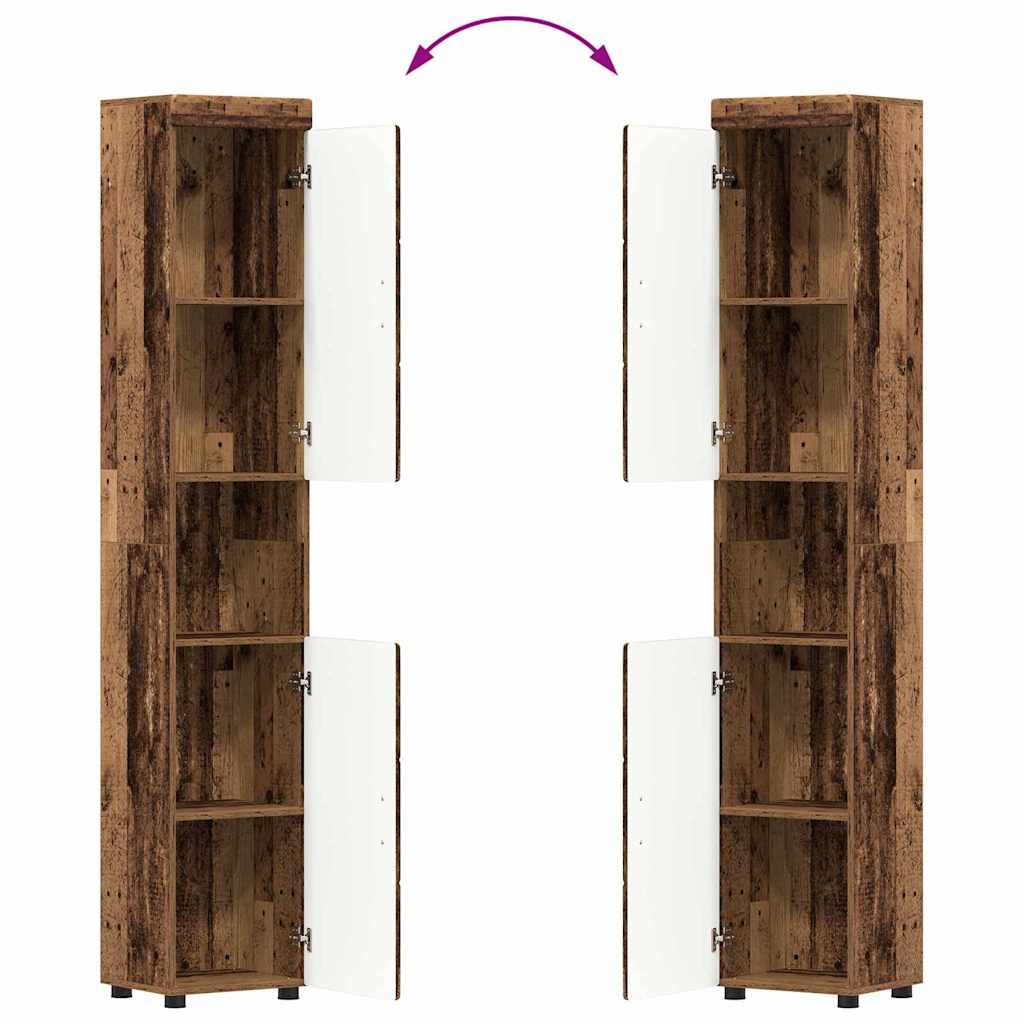 Set namještaja za kupaonicu TULUM 3 pcs Staro drvo