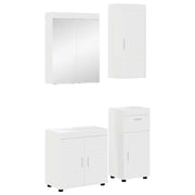 Set namještaja za kupaonicu TULUM 4 pcs Bijelo 60 x 34 x 63 cm