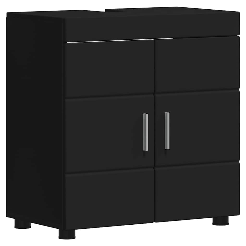 Set namještaja za kupaonicu TULUM 4 pcs Crna 60 x 34 x 63 cm