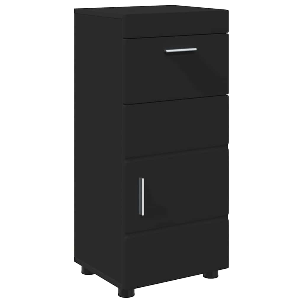 Set namještaja za kupaonicu TULUM 4 pcs Crna 60 x 34 x 63 cm