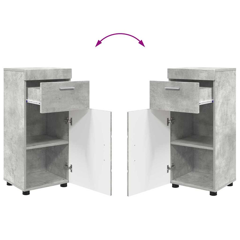 Set namještaja za kupaonicu TULUM 4 pcs Betonski sivi