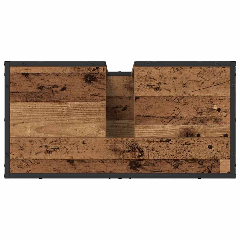 Set namještaja za kupaonicu 3 pcs Staro drvo Konstruirano drvo