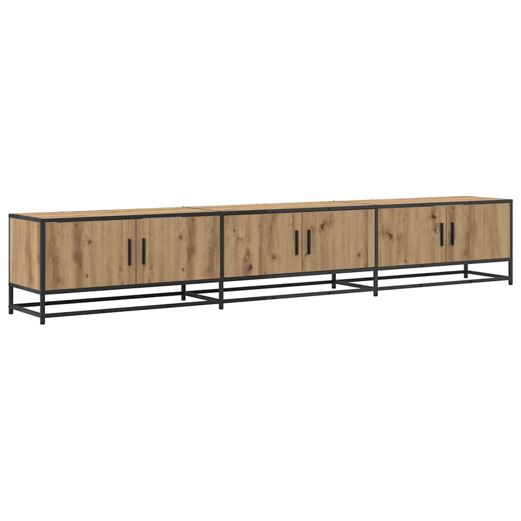 TV Jedinice 2 pcs Umjetnički hrast 240 x 35 x 41 cm