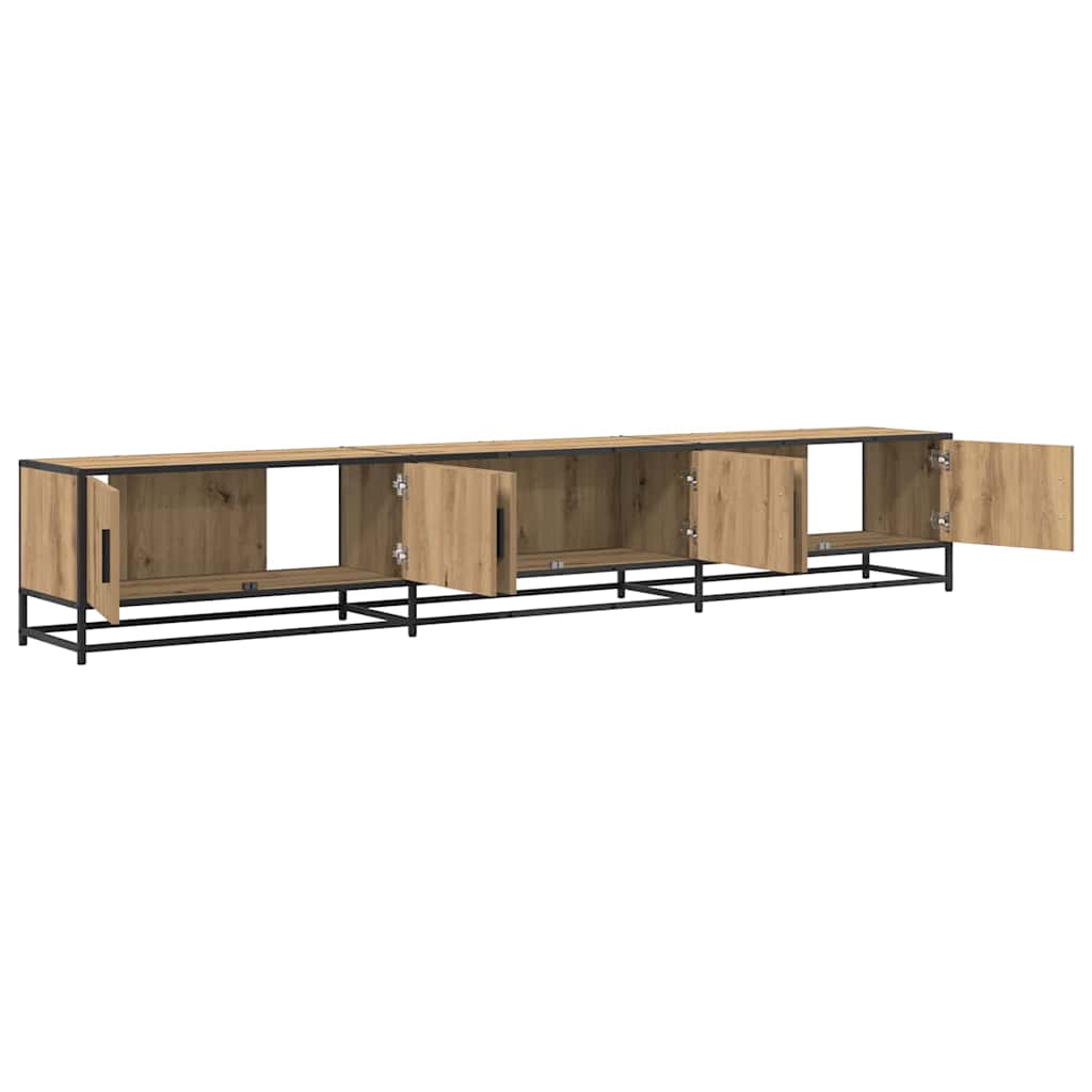 TV Jedinice 2 pcs Umjetnički hrast 240 x 35 x 41 cm