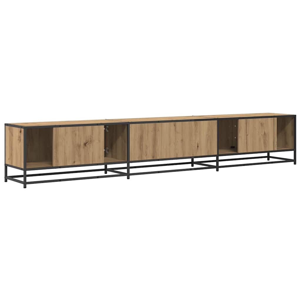 TV Jedinice 2 pcs Umjetnički hrast 240 x 35 x 41 cm