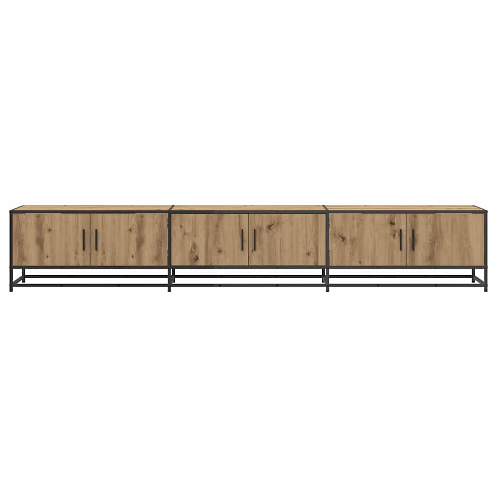 TV Jedinice 2 pcs Umjetnički hrast 240 x 35 x 41 cm